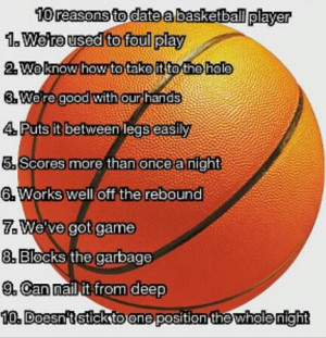 10 reasons to date a basketball player