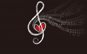 Full View and Download music by hearts Wallpaper with resolution of ...