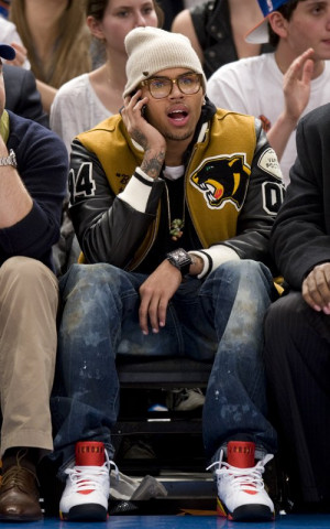 Chris Brown casual look Chris Brown Quotes