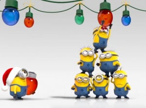 ... got a new Christmas teaser which sees the minions in a playful mood