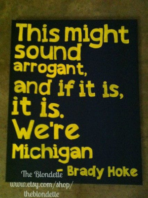 canvas University of Michigan colors by TheBlondette, $12.00: Michigan ...