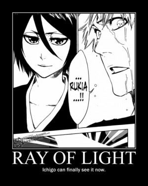 Ichigo & Rukia - Sun & Moon - His ray of light!