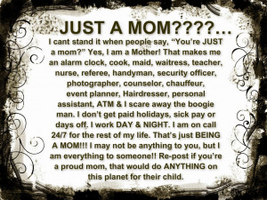 Proud Single Mom Quotes Yes, i am a mother!