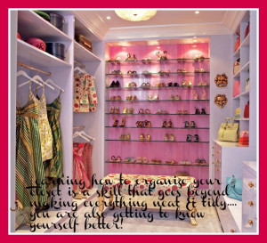 to organize your closet is a skill that goes beyond making everything ...
