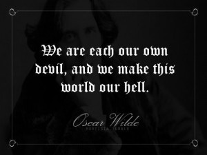 Oscar wilde quote