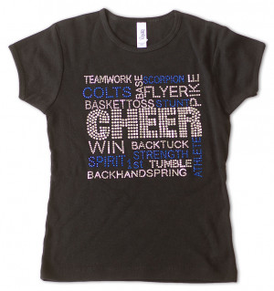 Cheer Shirts Girls Phrases