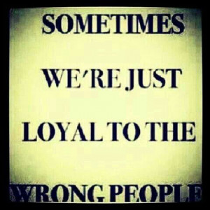 Wrong people