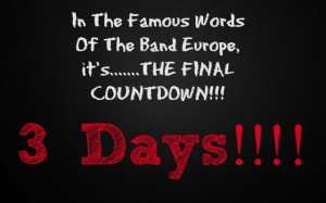 the final countdown