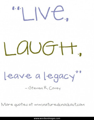 Legacy quote