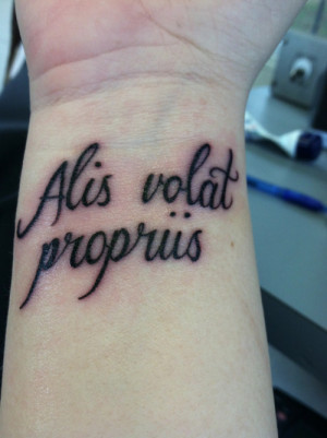 latin quote tattoo