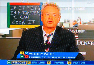 Woody Paige Around the Horn example