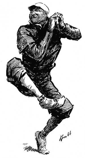 Baseball illustration by E. W. Kemble from the Dave Thomson collection ...