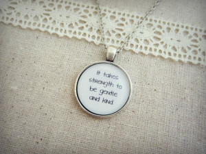 The Smiths - I Know Its Over Inspired Lyrical Quote Pendant Necklace