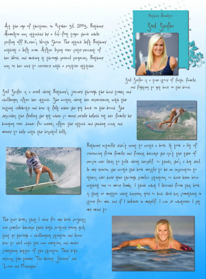 Soul Surfer Book Soul surfer by bethany