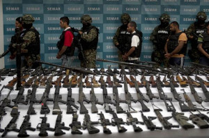 Mexican Marines Vs Drug Cartels Mexican marines escort five