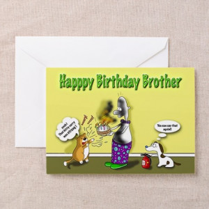 birthday gifts birthday greeting cards funny birthday brother cards pk ...