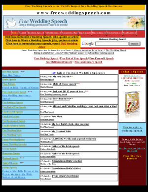 free wedding speech, best man, bestman, quotes, groom, bride, - PDF ...