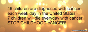 Stop Childhood Cancer Cover Comments