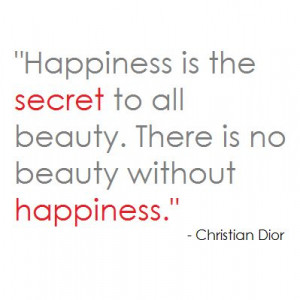 Christian Quotes About Happiness Christian dior quote