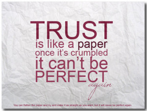 trust in a relationship