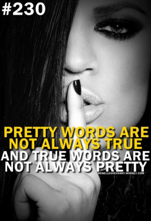 Quotes By Khloe Kardashian: