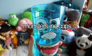 Monsters inc. cups