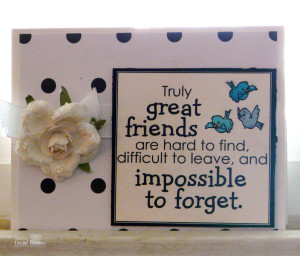 White on White, Card For Friends