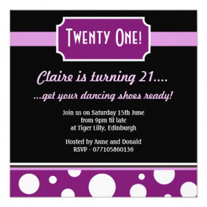 Birthday Invitation Twenty One First Cards From Zazzle Wallpaper