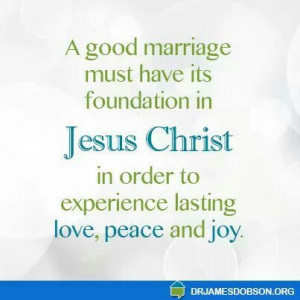 Father be the foundation in our marriage!!