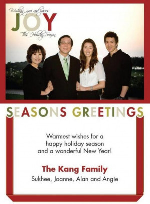 It’s Holiday card time, and some of our favorite politicos have been ...