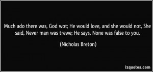 More Nicholas Breton Quotes