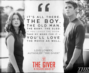 What Does Lois Lowry Say about “The Giver” Film?