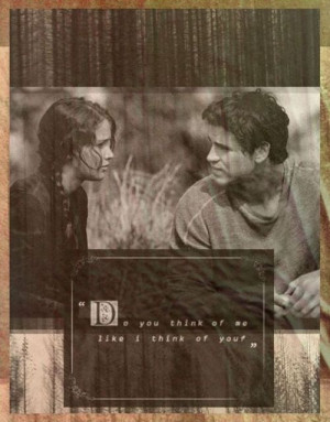 Katniss and Gale Katniss & Gale