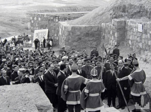 Reenactment of ancient Armenia in 1968 at the oldest part of Yerevan