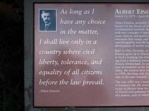 Albert Einstein Memorial Quotes