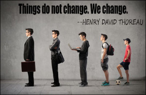 The world's a scene of changes, and to be