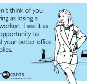 Funny Quotes About Leaving Work. QuotesGram