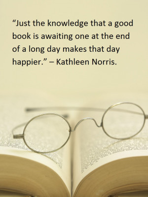 ... Good Book Is Awaiting One At The End Of A Long Day Makes That Day