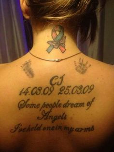 ... ribbon born premature at 24 weeks more tattoo ideas baby loss tattoo