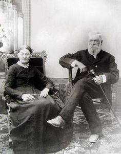 Nick and Virginia Earp, parents of the Earp brothers More