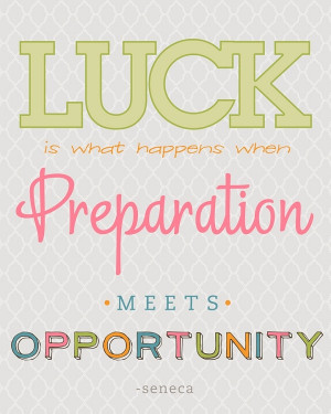 Words To Live By: What Luck Quotes!