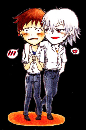 Shinji And Kaworu Evangelion