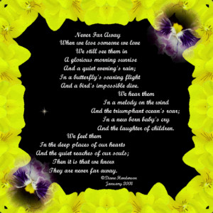 My cousin passed away