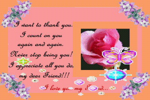 On You Again And Again. Never Stop Being You! I Appreciate All You Do ...