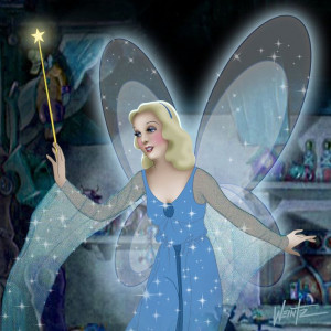 Blue Fairy Closeup by *snowsowhite on deviantART
