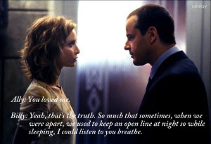 Ally Mcbeal Love Quote