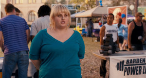 ... you might remember her from the trailer as fat amy although amy is