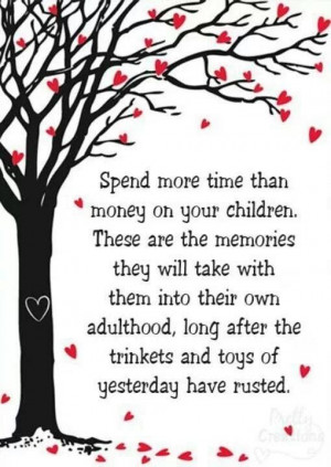 Spend more time with your children