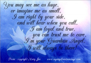 guardian angel poem mini my guardian angel guardian angels poems