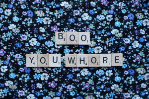 flowers #blue #meangirls #pretty #games #scrabble